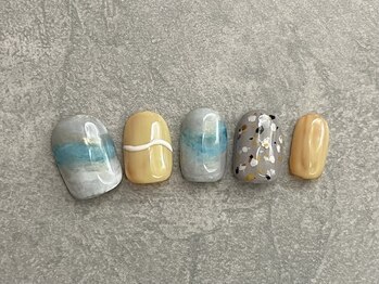 カラネイル 南森町店(calla nail)/~夏の始まりの音~イメージアート