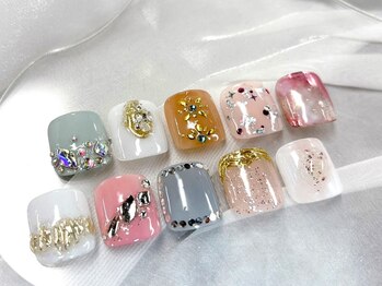 プティ アイビューティ 京橋店(peTiT eyebeauty)/親指アート フットネイル