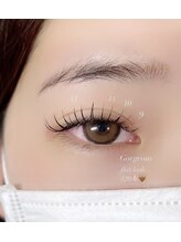 アイモア 一宮店(eye mor.)/マツエク フラットラッシュ120本