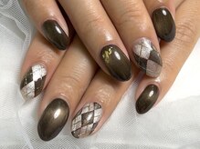 ユニネイル 池袋(Uni Nail)/大人キルティングネイル