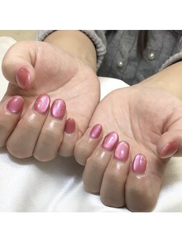 ホワイトネイル 名駅店(WHITE NAIL)/マグネットネイル/ワンカラー