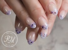 ピアチェーレミーオ(PIACERE MIO)の雰囲気（押し花ネイル）