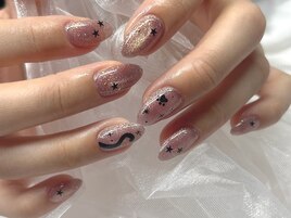 ハロウィンネイル