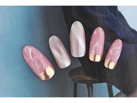 マーブルミラーネイル