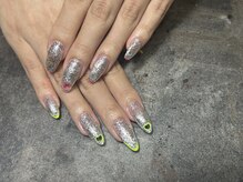 パティアンネイル(PATTYIAN NAIL)/ハートくり抜きネイル