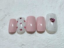 ネイルビート(NAIL BEAT)/ハート　ホログラム