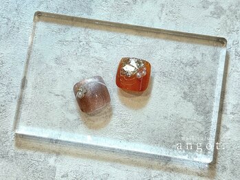 アンガット(angot.)/親指アート◆