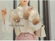 ネイルサロン アミティエ(Nail Salon Amitie)/グラデーション×フラワーネイル
