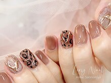レリーネイル/レオパードネイル