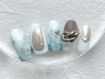 ヴィオラ(VIOLA)/冬リングネイル/定額ネイル