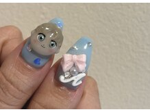 エミュレ(emure.)/推し盛りだくさんネイル