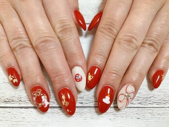 ネイルサロン アリストン/お客様ネイル☆スカルプ