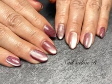 ネイルサロン アール(Nail salon R)/マグネット×フラッシュ