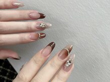 モナサロン(Mona salon)/フレンチ秋冬ネイル