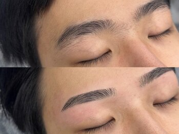 ショット(SHOT)の写真/【メンズ専門店】眉のお悩みを解決し、鏡を見る度に嬉しくなる眉に♪[美眉アイブロウwax￥5000～]