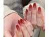【HAND】初回ソフトジェルオフ無料★グラデーション+マグネットネイル　¥7990