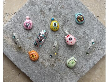 ツリーハウスネイル(tree house nail)/たまごっちネイル