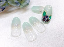 ネイルサロン ふるる 大須店/☆ミディアムネイル☆#201