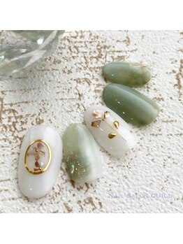 ネイルサロン クイル(QUILL)/4月フラワー(3)