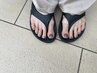 【おすすめ】フットケア＋踵ふわふわ足裏角質ケア＋ジェルワンカラー￥15400
