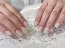 エンユ(enyu)の雰囲気（グラデーション/選べるアート１本250円/／夏デザイン）
