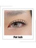 【オフ無料】マツエク/フラットラッシュ100本　¥6500→¥5800