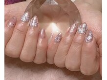 チェリーブロッサム(A CHERRY BLOSSOM)/ピンクベースに紫陽花