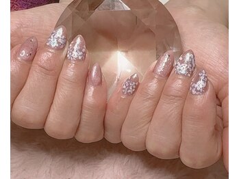 チェリーブロッサム(A CHERRY BLOSSOM)/ピンクベースに紫陽花