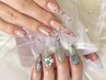 hand【長さ出し10本】こだわり派のartコース スカルプ/チップ 17,600円