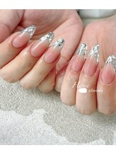 ア ラヴニール(a l'avenir)/ガラスフレンチデザインスカルプ