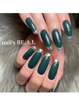 ネイルズリアル(nail's REAL)/ガラスフレンチ