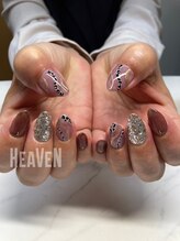 ネイルサロンヘヴン 国分店(Nail SaLoN Heaven)/ヒョウ柄ネイル