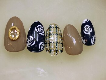 ネイルサロン フローリア(nail salon Florir)/ツイード秋ネイル
