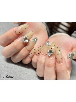 長さ出しのできるサロン