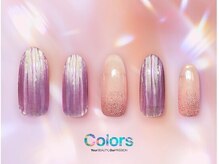 カラーズ荻窪 ネイルラウンジ(Colors Ogikubo Nail Lounge)/【 バカラ風オーロラネイル】