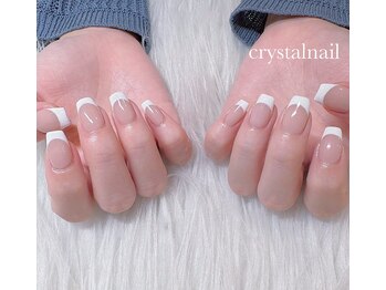 クリスタルネイル イオンモール都城駅前店/王道フレンチ
