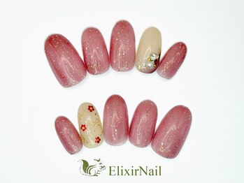 エリクサーネイル 池袋(Elixir Nail)/定額aシンプル/クーポン使用