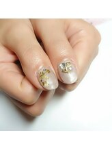 心の郷/パーツアートネイル