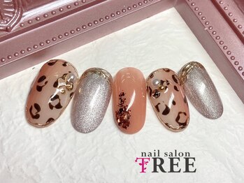 ネイルサロン トゥリー(TREE)/レオパードネイル!