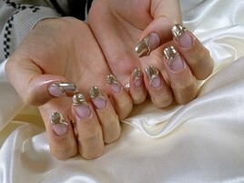 ミラーアクセサリーネイル