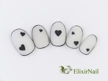 エリクサーネイル 池袋(Elixir Nail)/定額a シンプル/クーポン使用