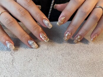 ネイルズ バイ サトヤ(nails by...3108)の写真/[ご新規様¥6500～]持ち込みnailも高い技術力でバッチリ再現！トレンドの最旬デザイン多数ご用意♪3Dも有◎