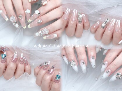 福ネイル(nail)の写真