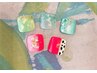 【フット】親指アート　¥5,500⇒¥4,800