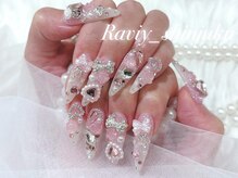 ラビィ 新宿店(Raviy)の雰囲気（ゴテゴテピンクネイル♪担当SAORI）