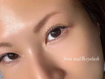 フロムネイルアンドアイラッシュ 神戸三宮(from nail&eyelash)/カラーエクステ＊
