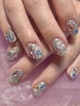 ミル(Mille)/キラキラ！宝石ネイル
