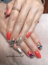 エムシーベル(m.c bell)/カラフル敷詰ネイル