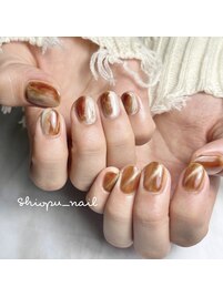 お任せシンプルニュアンスネイル