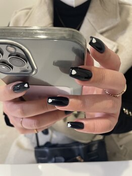 ムーイ 外苑前(mooi.)/navy×heart